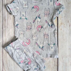 Gap Organic Animal Pajamas